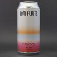 This is a can of Two Flints - Float On - 6.5% (440ml). It is a IPA craft beer available to buy from Ghost Whale, voted London's best craft beer shop.