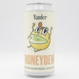 This is a can of Yonder - Honeydew - 4.8% (440ml). It is a Sour craft beer available to buy from Ghost Whale, voted London's best craft beer shop.