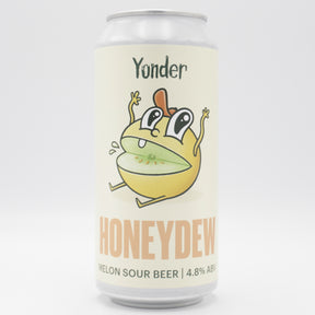 This is a can of Yonder - Honeydew - 4.8% (440ml). It is a Sour craft beer available to buy from Ghost Whale, voted London's best craft beer shop.