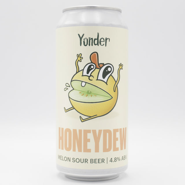 This is a can of Yonder - Honeydew - 4.8% (440ml). It is a Sour craft beer available to buy from Ghost Whale, voted London's best craft beer shop.