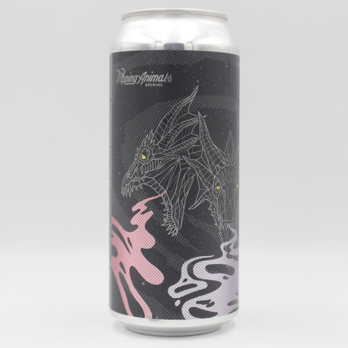 This is a can of Mortalis / Tripping Animals - Hydra: vs Hounds - 7% (473ml). It is a Sour craft beer available to buy from Ghost Whale, voted London's best craft beer shop.