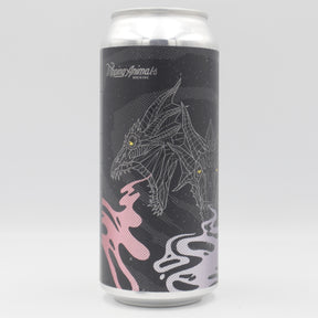This is a can of Mortalis / Tripping Animals - Hydra: vs Hounds - 7% (473ml). It is a Sour craft beer available to buy from Ghost Whale, voted London's best craft beer shop.