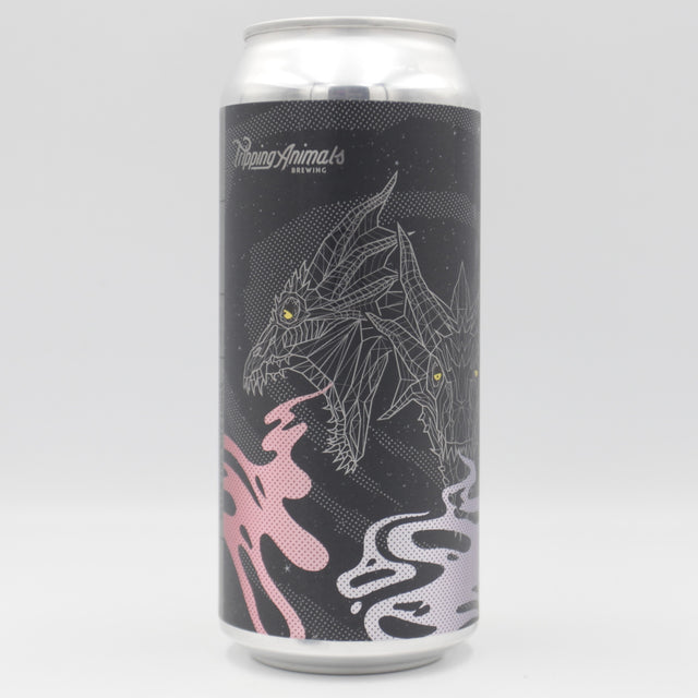 This is a can of Mortalis / Tripping Animals - Hydra: vs Hounds - 7% (473ml). It is a Sour craft beer available to buy from Ghost Whale, voted London's best craft beer shop.