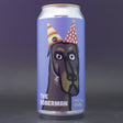 This is a can of Pretty Decent - The Doberman - 8.5% (440ml). It is a Double IPA craft beer available to buy from Ghost Whale, voted London's best craft beer shop.