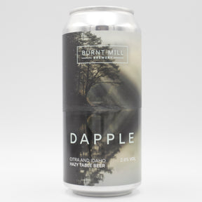 This is a can of Burnt Mill - Dapple - 2.8% (440ml). It is a Pale Ale craft beer available to buy from Ghost Whale, voted London's best craft beer shop.