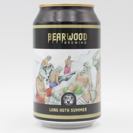 This is a can of Bearwood / Emperor's - Long Hoth Summer - 13% (330ml). It is a Imperial Stout / Porter craft beer available to buy from Ghost Whale, voted London's best craft beer shop.