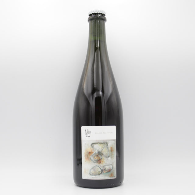 This is a sharing bottle of Mills Brewing - Saison Hallertau (Blend 3) - 5.5% (750ml). It is a Wild Ale craft beer available to buy from Ghost Whale, voted London's best craft beer shop.