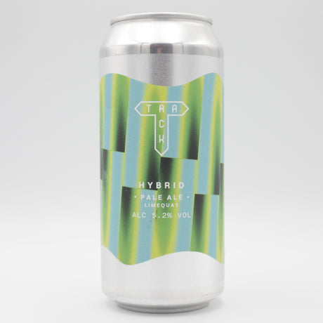 This is a can of Track - Hybrid - 5.2% (440ml). It is a Pale Ale craft beer available to buy from Ghost Whale, voted London's best craft beer shop.