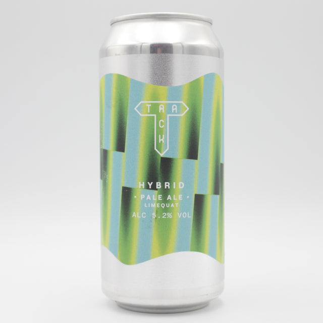 This is a can of Track - Hybrid - 5.2% (440ml). It is a Pale Ale craft beer available to buy from Ghost Whale, voted London's best craft beer shop.
