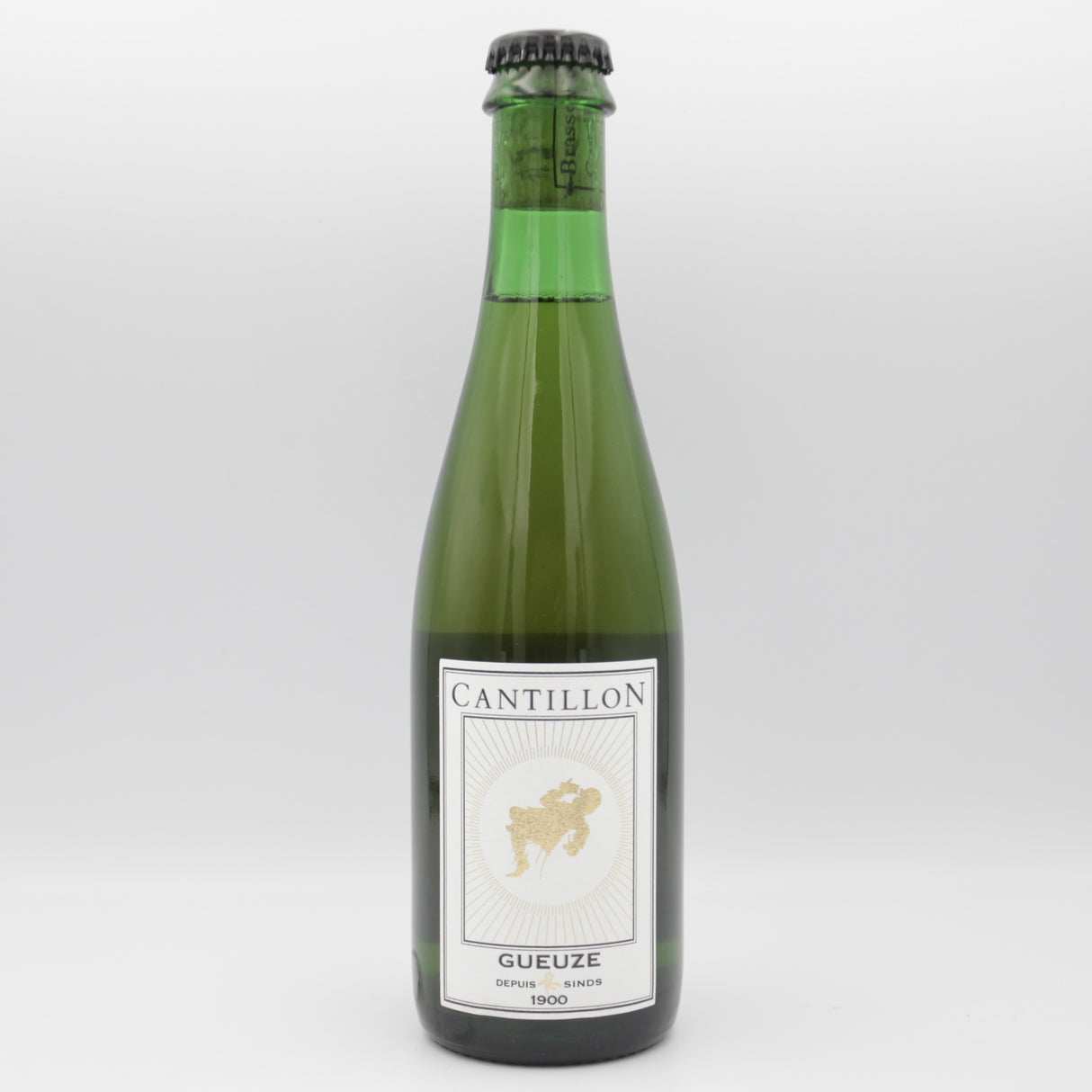 This is a bottle of Cantillon - Gueuze - 5.5% (375ml). It is a Lambic craft beer available to buy from Ghost Whale, voted London's best craft beer shop.