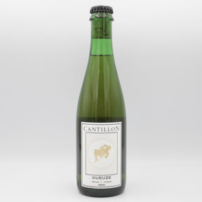 This is a bottle of Cantillon - Gueuze - 5.5% (375ml). It is a Lambic craft beer available to buy from Ghost Whale, voted London's best craft beer shop.
