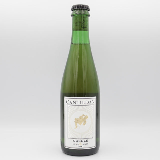 This is a bottle of Cantillon - Gueuze - 5.5% (375ml). It is a Lambic craft beer available to buy from Ghost Whale, voted London's best craft beer shop.