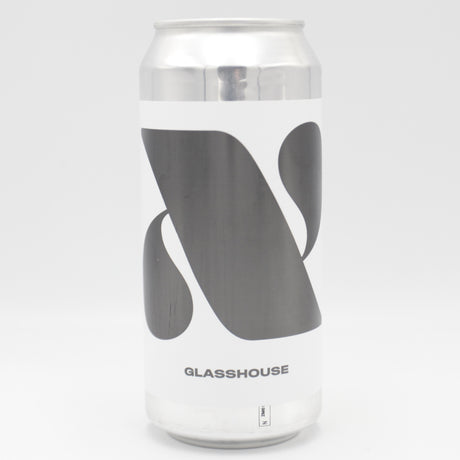 This is a can of Glasshouse - X: DDH IPA - 6% (440ml). It is a IPA craft beer available to buy from Ghost Whale, voted London's best craft beer shop.