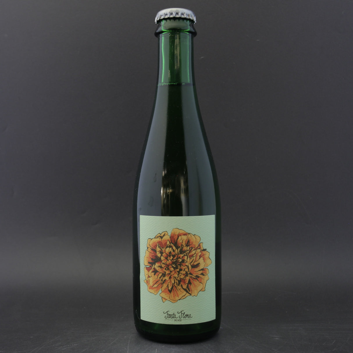 This is a bottle of Fonta Flora - Mary's Gold - 5.2% (500ml). It is a Saison craft beer available to buy from Ghost Whale, voted London's best craft beer shop.