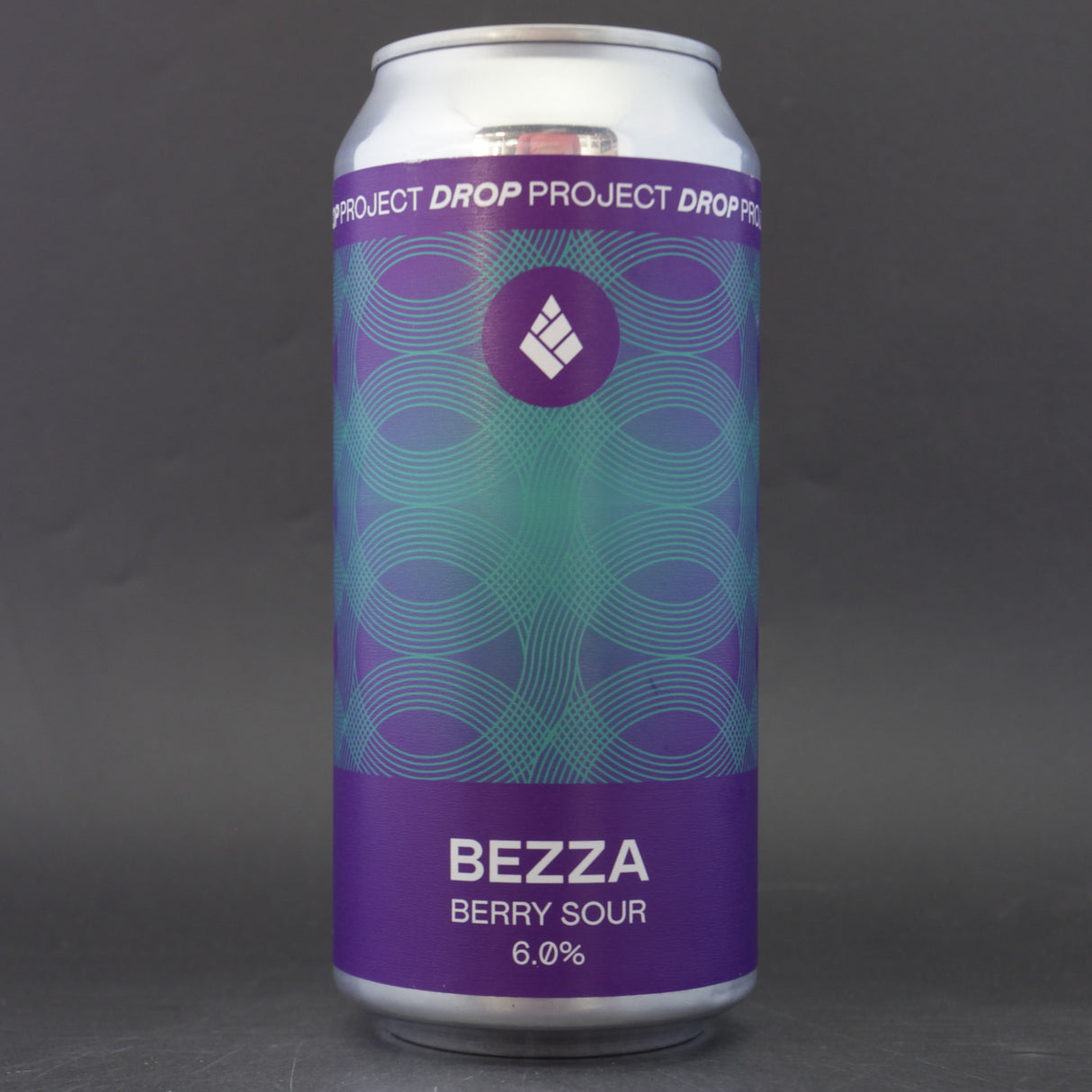 This is a can of Drop Project - Bezza - 6% (440ml). It is a Sour craft beer available to buy from Ghost Whale, voted London's best craft beer shop.