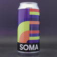 This is a can of SOMA - Daily - 6% (440ml). It is a IPA craft beer available to buy from Ghost Whale, voted London's best craft beer shop.
