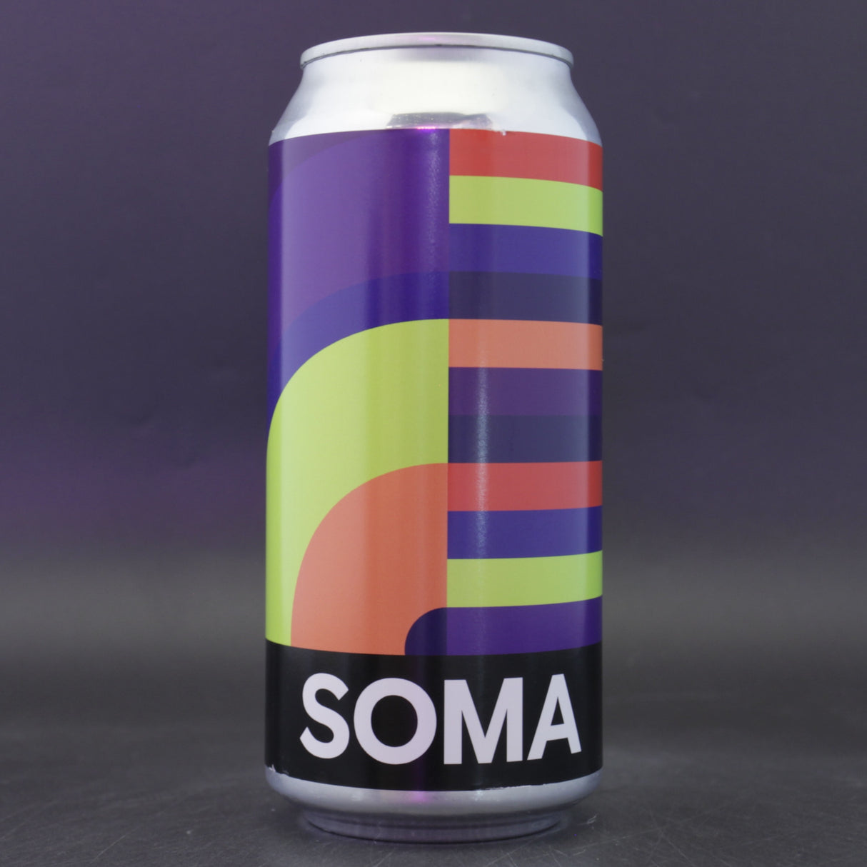 This is a can of SOMA - Daily - 6% (440ml). It is a IPA craft beer available to buy from Ghost Whale, voted London's best craft beer shop.