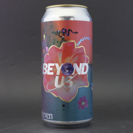 This is a can of Elm Eleven - Melt: Beyond Us - 10% (440ml). It is a Imperial Stout / Porter craft beer available to buy from Ghost Whale, voted London's best craft beer shop.