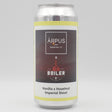 This is a can of Arpus Brewing Co / Boiler - Vanilla X Hazelnut Imperial Stout - 13.5% (440ml). It is a Imperial Stout / Porter craft beer available to buy from Ghost Whale, voted London's best craft beer shop.