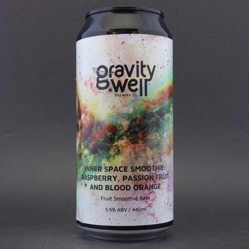 Gravity Well - Inner Space: Raspberry, Passion Fruit, & Blood Orange - 5.5% (440ml) - Ghost Whale