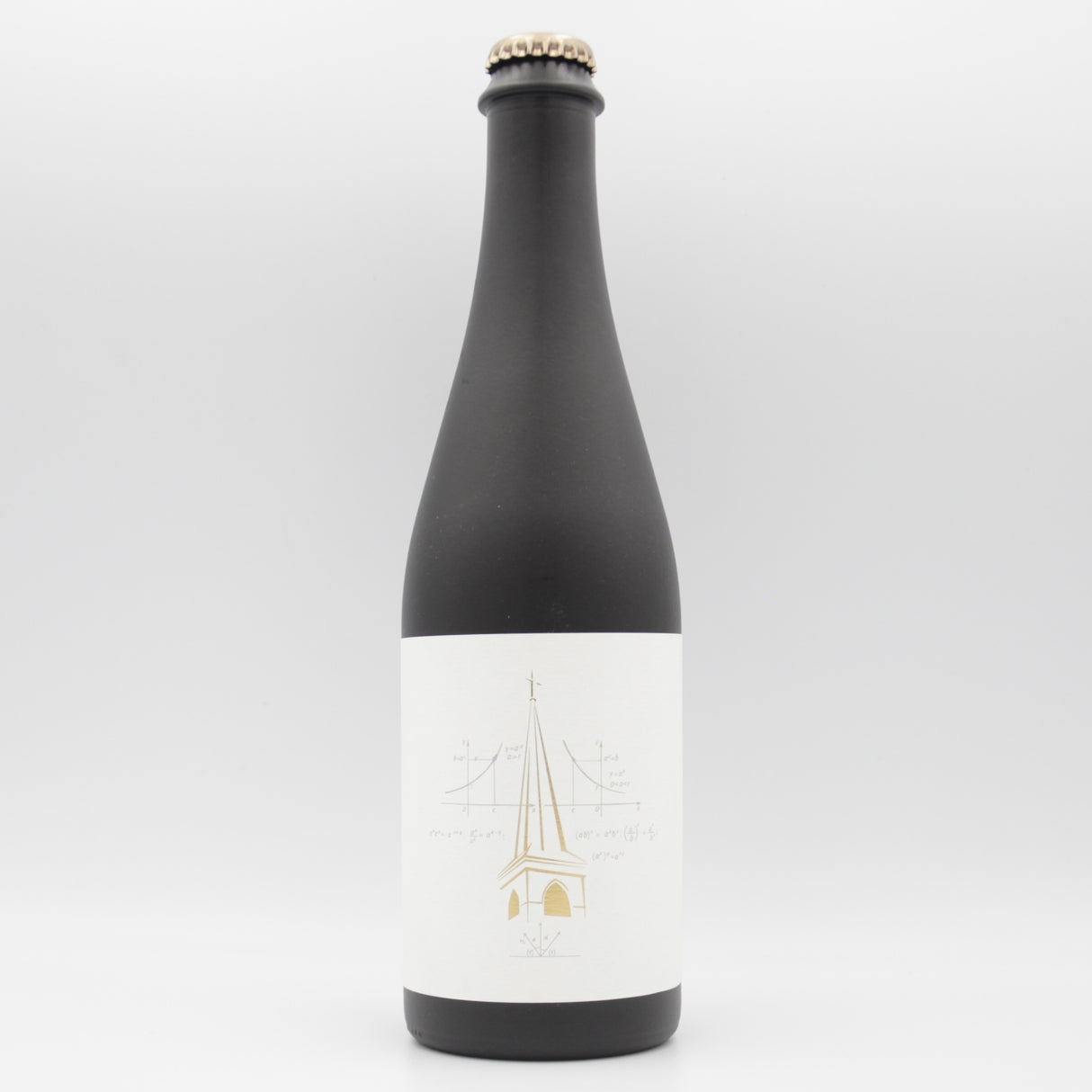 This is a bottle of 3 Sons / Omnipollo - Fractional BA Steeple - 14.5% (500ml). It is a Imperial Stout / Porter craft beer available to buy from Ghost Whale, voted London's best craft beer shop.