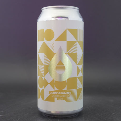 This is a can of Polly's Brew Co - Luminosa Daze - 8.2% (440ml). It is a Double IPA craft beer available to buy from Ghost Whale, voted London's best craft beer shop.