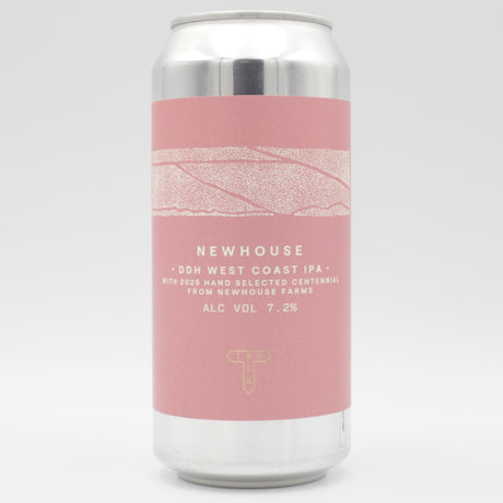 This is a can of Track - Newhouse - 7.2% (440ml). It is a IPA craft beer available to buy from Ghost Whale, voted London's best craft beer shop.