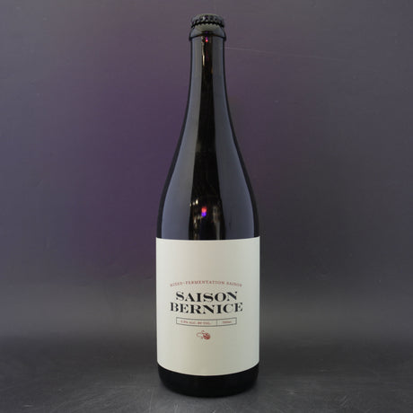 This is a sharing bottle of Sante Adairius - Saison Bernice - 6.5% (750ml). It is a Saison craft beer available to buy from Ghost Whale, voted London's best craft beer shop.