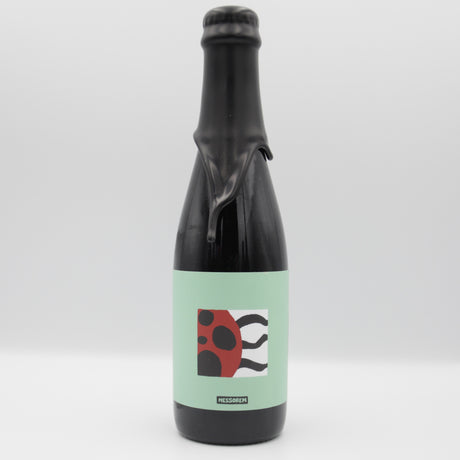 This is a bottle of Messorem / Arpus Brewing Co - Passage Temporaire - 11.9% (375ml). It is a Imperial Stout / Porter craft beer available to buy from Ghost Whale, voted London's best craft beer shop.