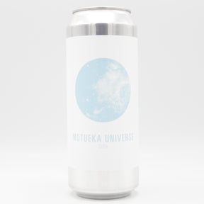 This is a can of Makemake - Motueka Universe (2026) - 8% (500ml). It is a Double IPA craft beer available to buy from Ghost Whale, voted London's best craft beer shop.