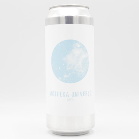 This is a can of Makemake - Motueka Universe (2026) - 8% (500ml). It is a Double IPA craft beer available to buy from Ghost Whale, voted London's best craft beer shop.
