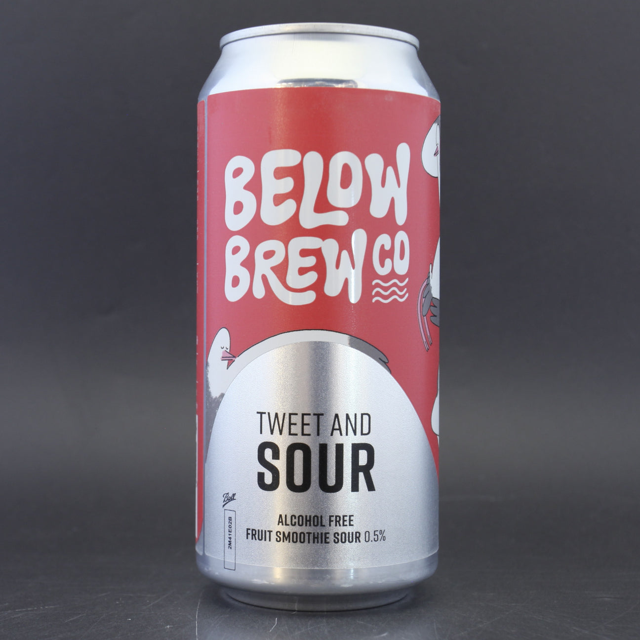 This is a can of Below Brew Co - Tweet & Sour - 0.5% (440ml). It is a Sour craft beer available to buy from Ghost Whale, voted London's best craft beer shop.