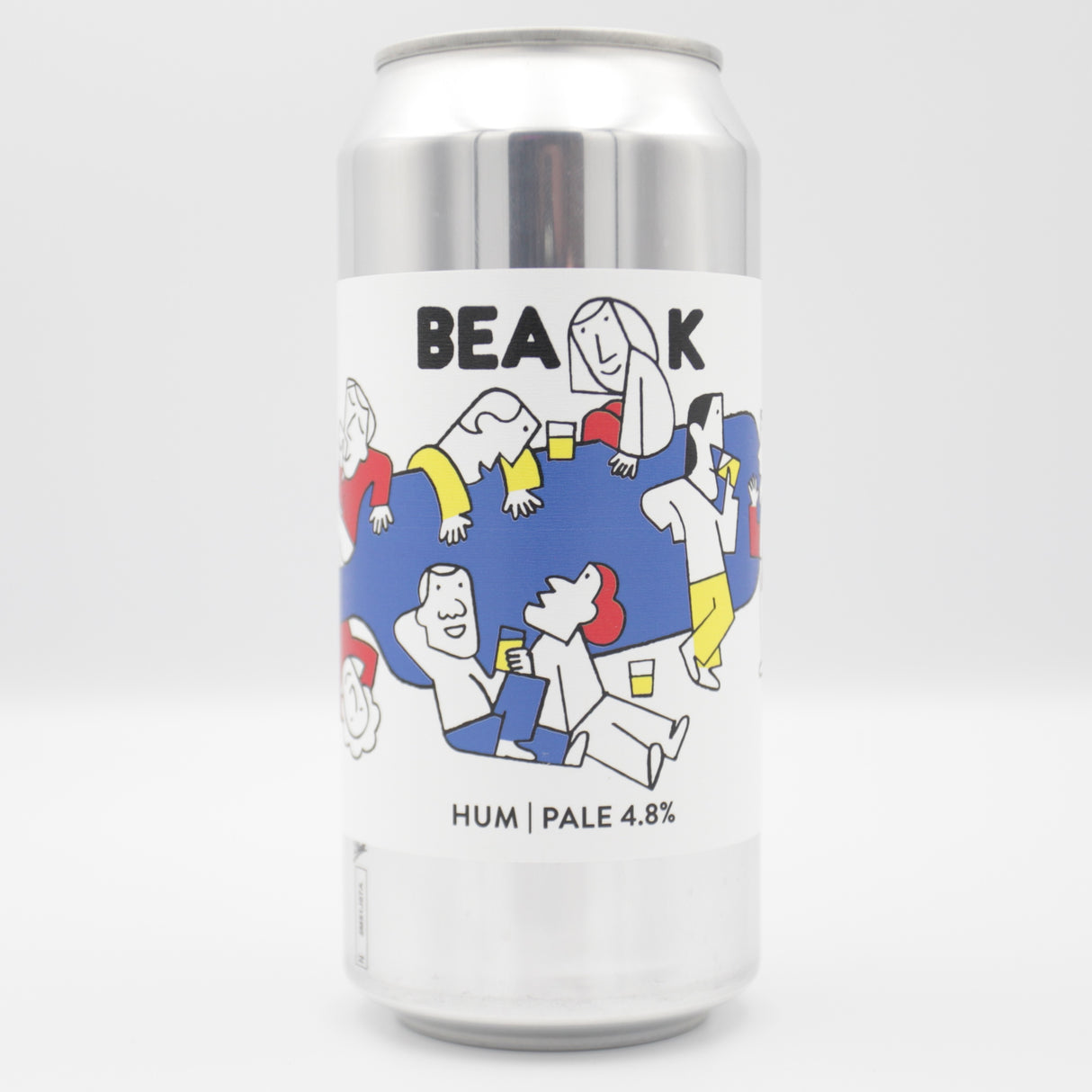This is a can of Beak - Hum - 4.8% (440ml). It is a Pale Ale craft beer available to buy from Ghost Whale, voted London's best craft beer shop.