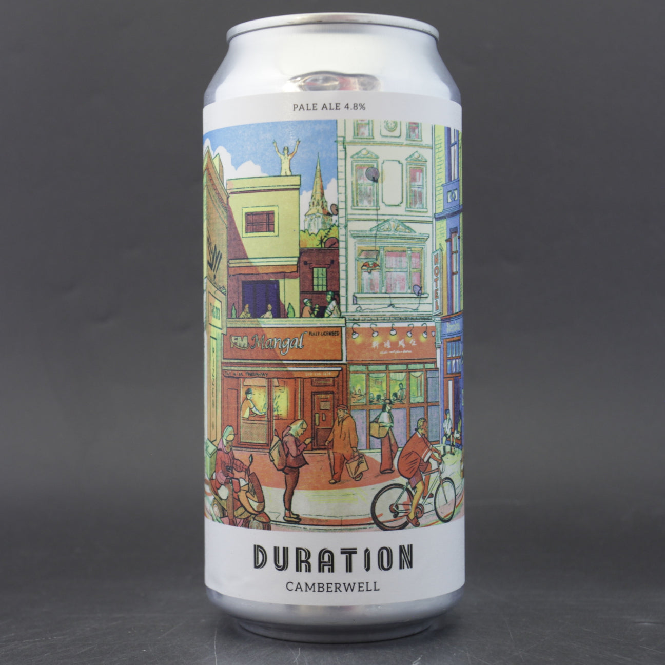 This is a can of Duration - Camberwell - 4.8% (440ml). It is a Pale Ale craft beer available to buy from Ghost Whale, voted London's best craft beer shop.
