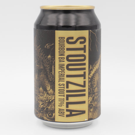 This is a can of UnBarred - BA Stoutzilla 2025 - 11% (330ml). It is a Imperial Stout / Porter craft beer available to buy from Ghost Whale, voted London's best craft beer shop.