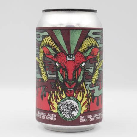 This is a can of Amundsen - BA Ashes To Ashes - 11.5% (330ml). It is a Imperial Stout / Porter craft beer available to buy from Ghost Whale, voted London's best craft beer shop.