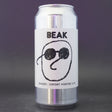 This is a can of Beak Brewery - Shades - 5.9% (440ml). It is a Stout / Porter craft beer available to buy from Ghost Whale, voted London's best craft beer shop.