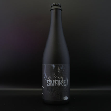This is a bottle of 3 Sons - Smoke - 16.6% (500ml). It is a Imperial Stout / Porter craft beer available to buy from Ghost Whale, voted London's best craft beer shop.