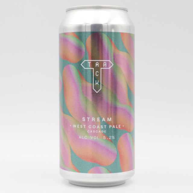 This is a can of Track - Stream - 5.2% (440ml). It is a IPA craft beer available to buy from Ghost Whale, voted London's best craft beer shop.