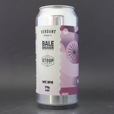 This is a can of Verdant / Bale Breaker / Stoup - LSBB25 Collab Series #2 - 7% (440ml). It is a IPA craft beer available to buy from Ghost Whale, voted London's best craft beer shop.