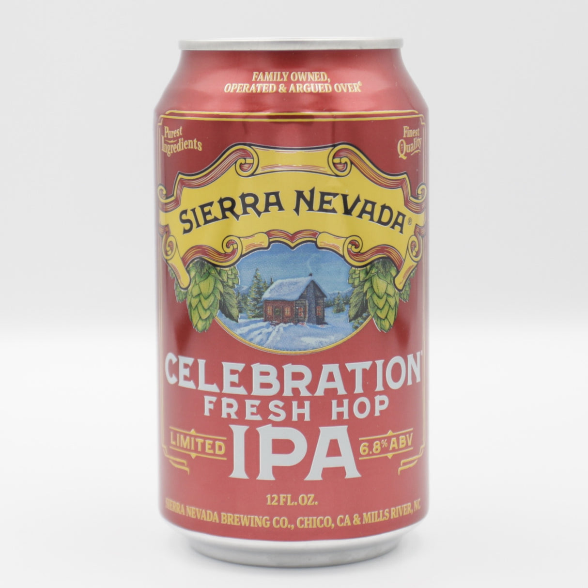 This is a can of Sierra Nevada - Celebration 2025 - 6.8% (355ml). It is a  craft beer available to buy from Ghost Whale, voted London's best craft beer shop.
