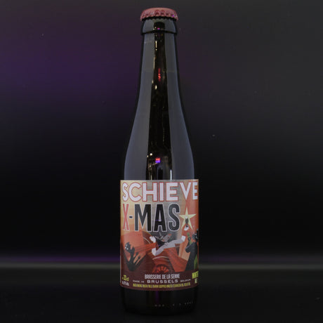 This is a bottle of De la Senne - Schieve X-Mas - 8% (330ml). It is a Belgian Style craft beer available to buy from Ghost Whale, voted London's best craft beer shop.