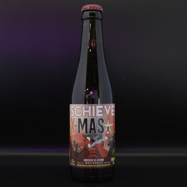 This is a bottle of De la Senne - Schieve X-Mas - 8% (330ml). It is a Belgian Style craft beer available to buy from Ghost Whale, voted London's best craft beer shop.