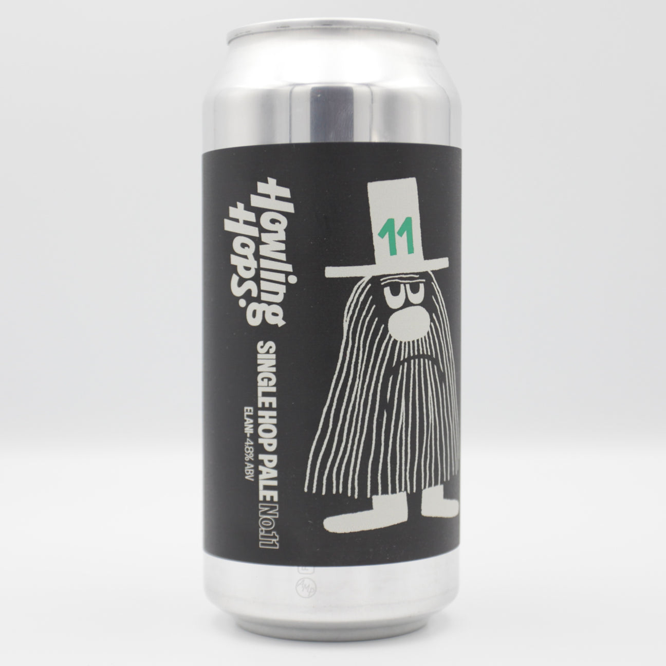 This is a can of Howling Hops - Single Hop No.11 Elani - 4.8% (440ml). It is a Pale Ale craft beer available to buy from Ghost Whale, voted London's best craft beer shop.