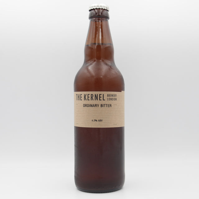 This is a bottle of The Kernel - Ordinary Bitter - 4.2% (500ml). It is a Traditional English Ale craft beer available to buy from Ghost Whale, voted London's best craft beer shop.