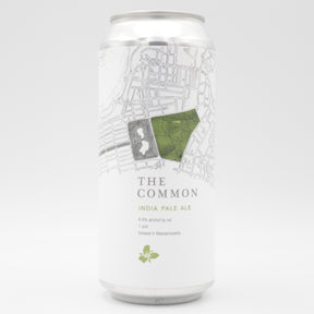 This is a can of Trillium - The Common - 6.8% (473ml). It is a IPA craft beer available to buy from Ghost Whale, voted London's best craft beer shop.