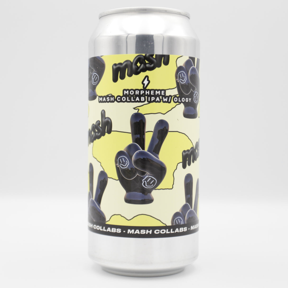 This is a can of Garage Beer Co / Ology - Morpheme - 7% (440ml). It is a IPA craft beer available to buy from Ghost Whale, voted London's best craft beer shop.