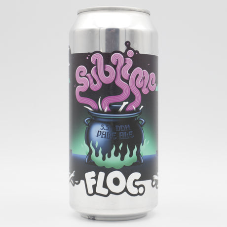 This is a can of Floc - Sublime - 5.5% (440ml). It is a Pale Ale craft beer available to buy from Ghost Whale, voted London's best craft beer shop.