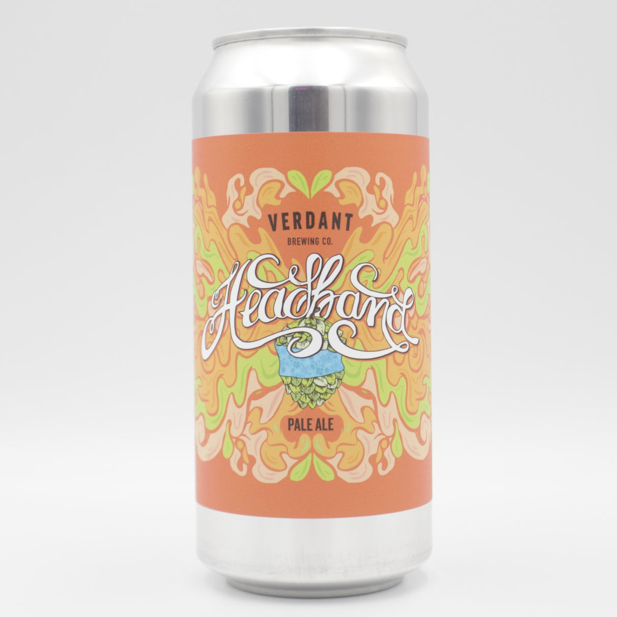 This is a can of Verdant - Headband - 5.5% (440ml). It is a Pale Ale craft beer available to buy from Ghost Whale, voted London's best craft beer shop.