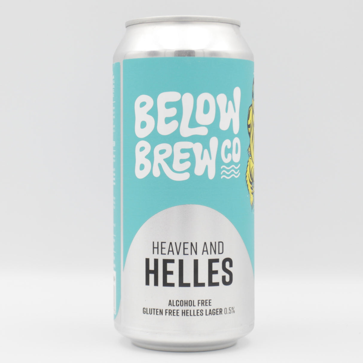 Below Brew Co - Heaven & Helles - 0.5% (440ml)